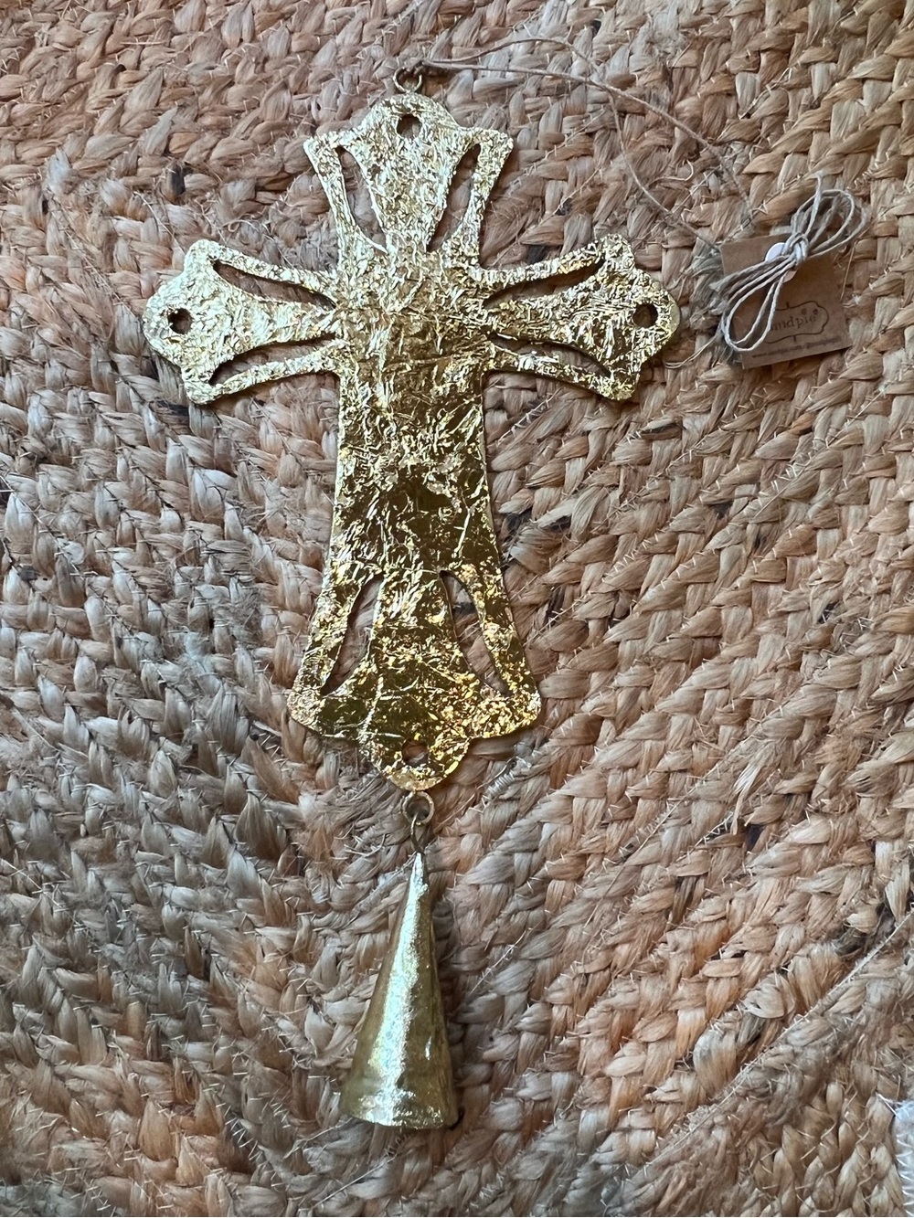 New Mudpie Cross Ornament